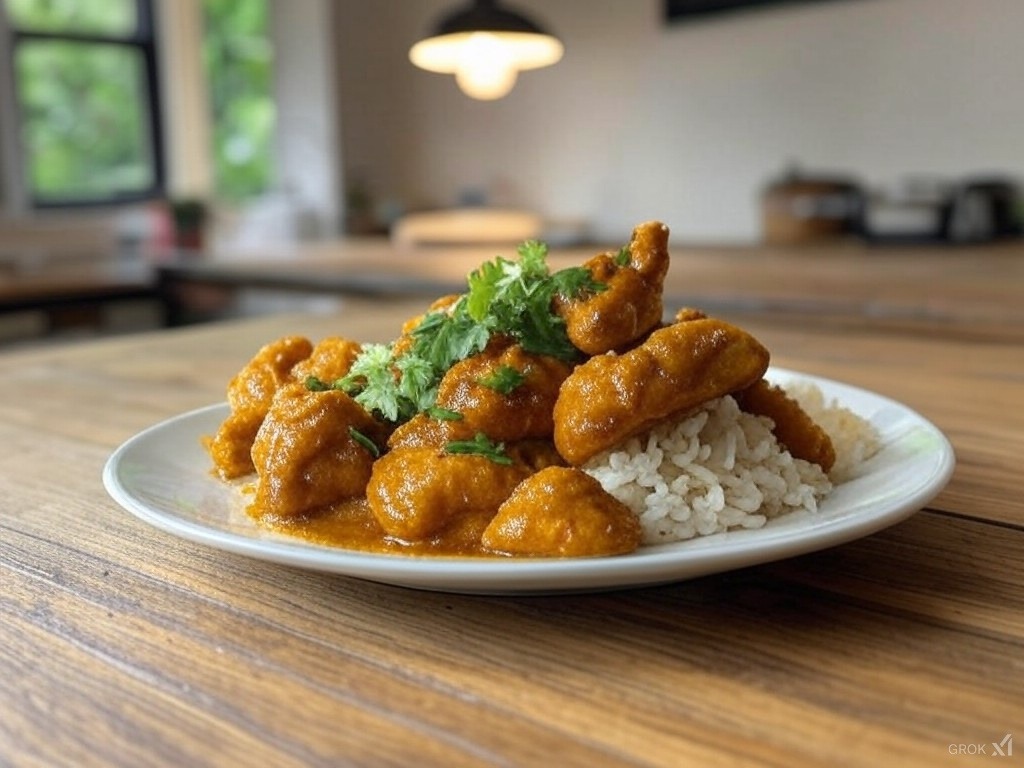 Kurczak w Sosie Curry