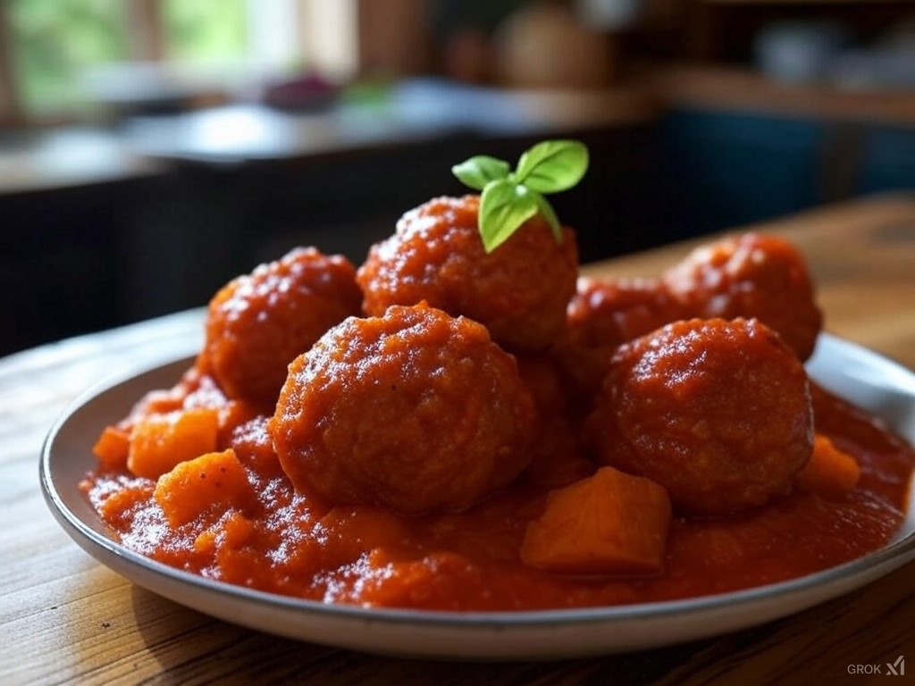Klopsiki w sosie pomidorowym