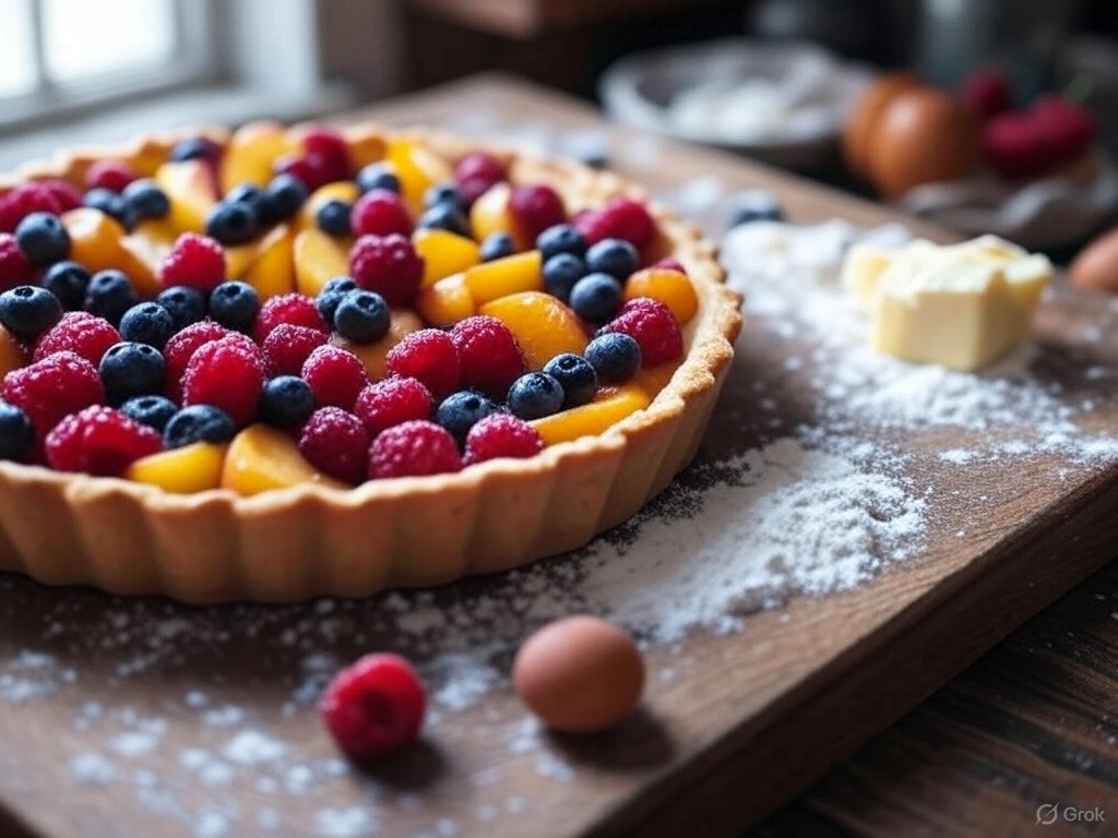 Słodkości w kuchni - tarta