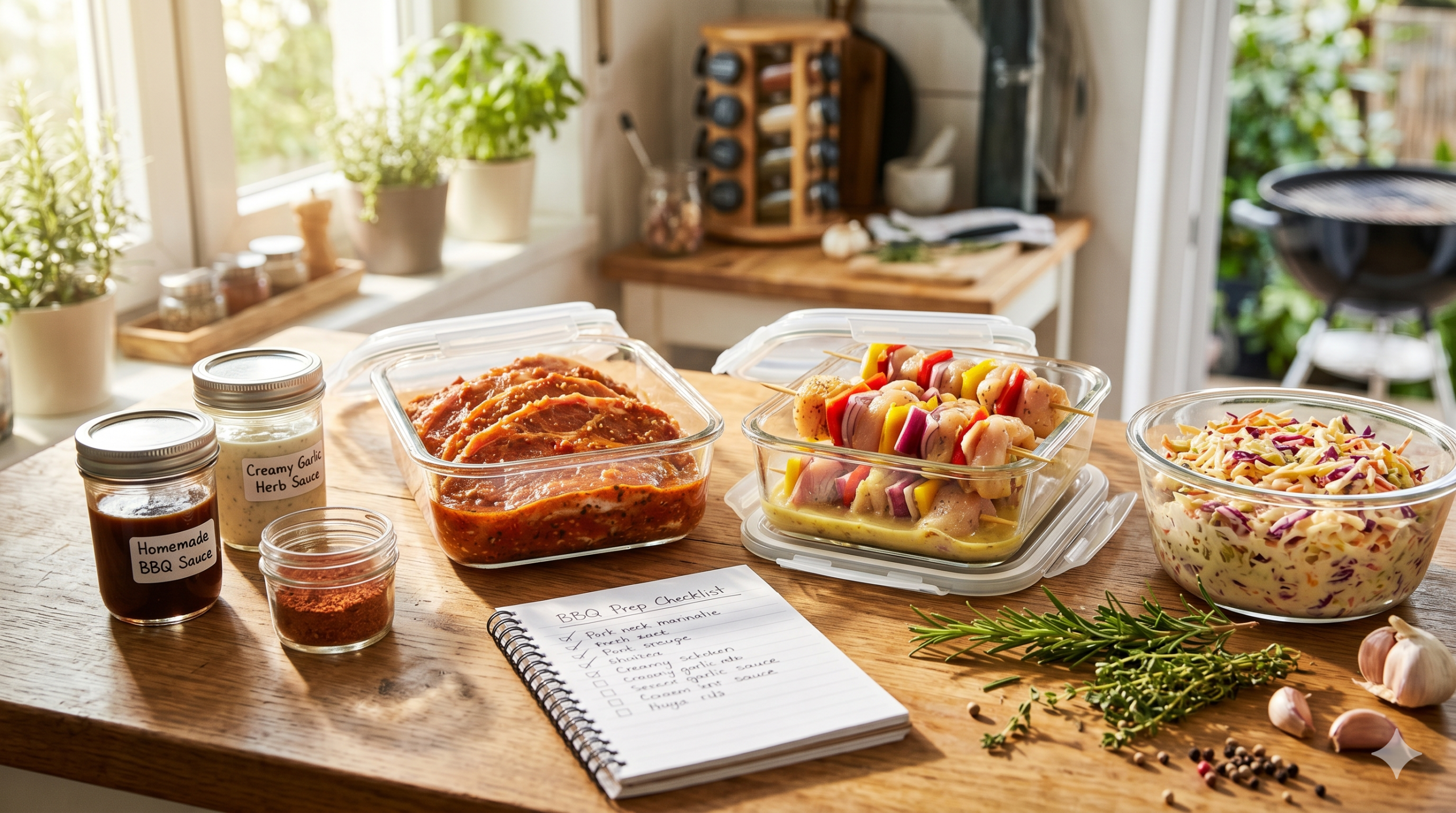 przygotowania do grilla