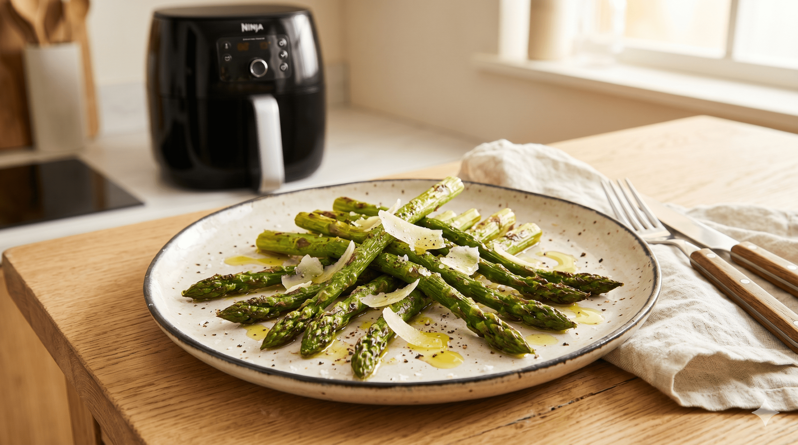 szparagi z airfryera